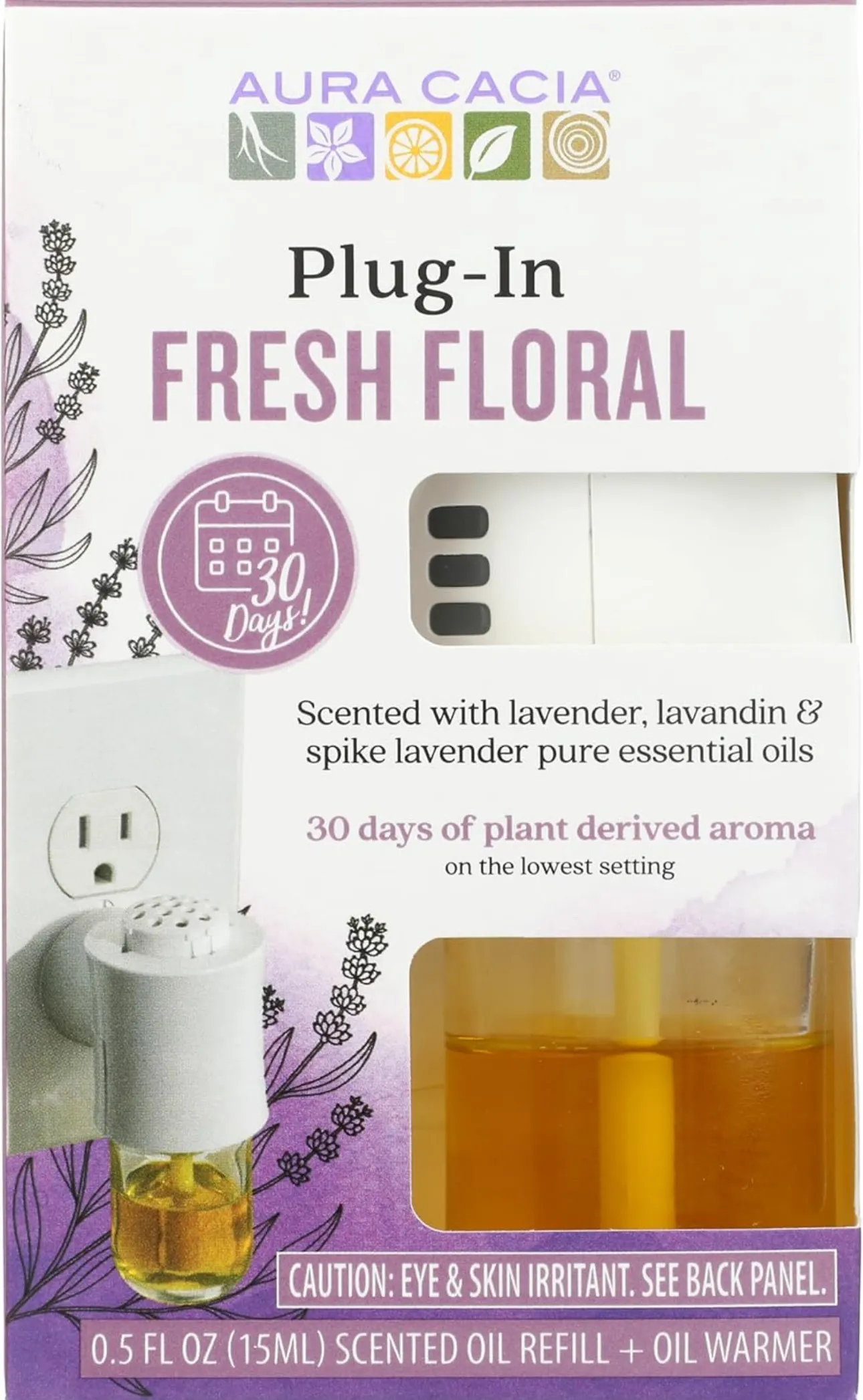 Aura Cacia plug-in Fresh Floral